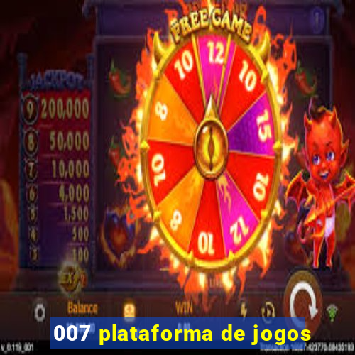 007 plataforma de jogos